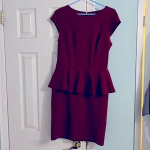 Peplum dress